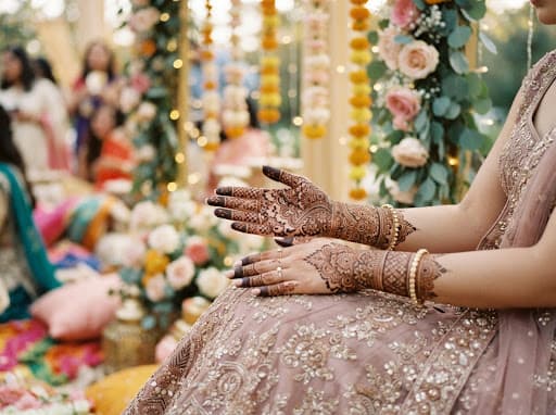 Mehndi detail